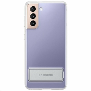 EF-JG991CTE Samsung Clear Standing Kryt pro Galaxy S21 Transparent (Pošk. Balení)