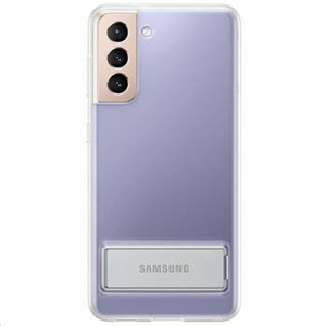 EF-JG991CTE Samsung Clear Standing Kryt pro Galaxy S21 Transparent