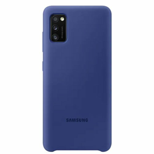 EF-PA415TLE Samsung Silikonový Kryt pro Galaxy A41 Blue (Pošk. Balení)