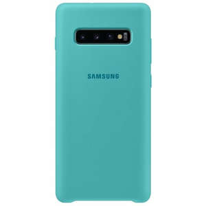 EF-PG975TGE Samsung Silicone Cover Green pro G975 Galaxy S10 Plus (EU Blister)
