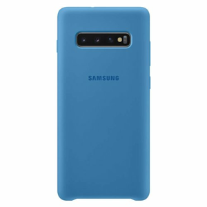 EF-PG975TL Samsung Silicone Cover Blue pro G975 Galaxy S10 Plus (EU Blister)