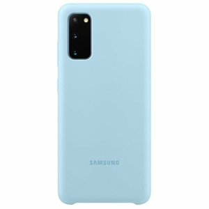 EF-PG980TLE Samsung Silikonový Kryt pro Galaxy S20 G980 Blue (EU Blister)