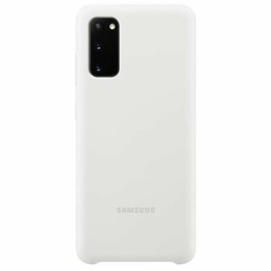 EF-PG980TWE Samsung Silikonový Kryt pro Galaxy S20 White (Pošk. Balení)