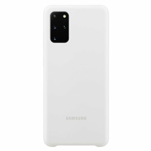 EF-PG985TWE Samsung Silikonový Kryt pro Galaxy S20+ White (Pošk. Blister)
