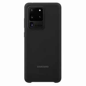 EF-PG988TBE Samsung Silikonový Kryt pro Galaxy S20 Ultra Black (Pošk. Balení)