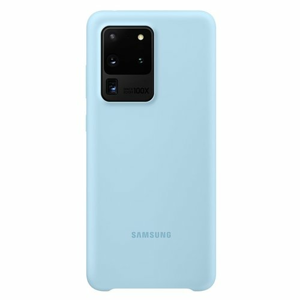 EF-PG988TLE Samsung Silikonový Kryt pro Galaxy S20 Ultra G988 Blue (EU Blister)