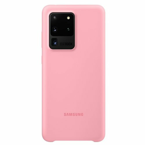 EF-PG988TPE Samsung Silikonový Kryt pro Galaxy S20 Ultra Pink (Pošk. Blister)