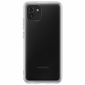 EF-QA036TTE Samsung Soft Clear Kryt pro Galaxy A03 Transparent (Pošk. Balení)