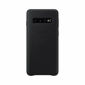 EF-VG973LBE Samsung Leather Cover Black pro G973 Galaxy S10 (EU Blister)