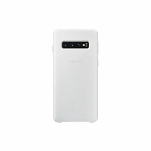 EF-VG973LWE Samsung Leather Cover White pro G973 Galaxy S10