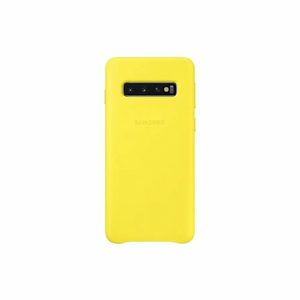 EF-VG973LYE Samsung Leather Cover Yellow pro G973 Galaxy S10