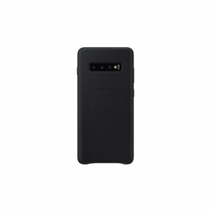 EF-VG975LBE Samsung Leather Cover Black pro G975 Galaxy S10 Plus (Pošk. Blister)