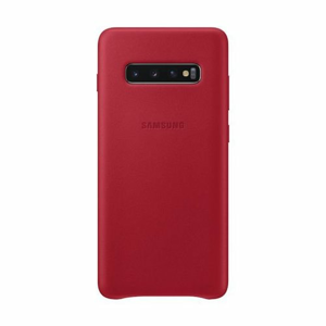 EF-VG975LRE Samsung Leather Cover Red pro G975 Galaxy S10 Plus (EU Blister)