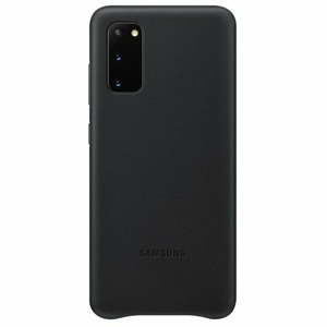 EF-VG980LBE Samsung Kožený Kryt pro Galaxy S20 G980 Black (EU Blister)