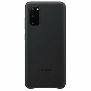 EF-VG980LBE Samsung Kožený Kryt pro Galaxy S20 G980 Black (porušené balenie)