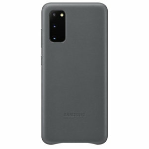EF-VG980LJE Samsung Kožený Kryt pro Galaxy S20 Gray (Pošk. Balení)