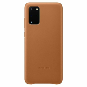 EF-VG985LAE Samsung Kožený Kryt pro Galaxy S20+ G985 Brown (EU Blister)