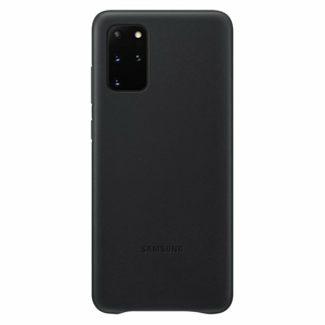 EF-VG985LBE Samsung Kožený Kryt pro Galaxy S20+ G985 Black (EU Blister)