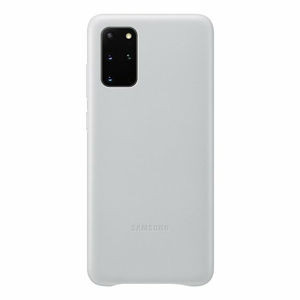 EF-VG985LSE Samsung Kožený Kryt pro Galaxy S20+ Silver (Pošk. Blister)