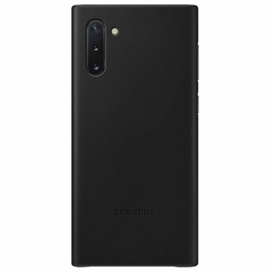 EF-VN970LBE Samsung Kožený Kryt pro N970 Galaxy Note 10 Black (Pošk. Blister)