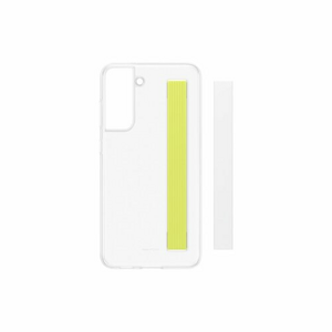 EF-XG990CWE Samsung Clear Strap Kryt pro Galaxy S21 FE White (Pošk. Balení)
