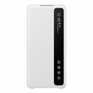 EF-ZG980CWE Samsung Clear S-View Pouzdro pro Galaxy S20 G980 White (EU Blister)