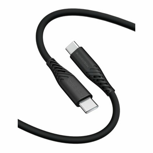 EKO KÁBEL Silikon USB-C/ Lightning 1,2 M 60W Čierna