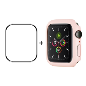 ENKAY 35662
ENKAY Plastový kryt s tvrdeným sklom pre Apple Watch 7 45mm ružový