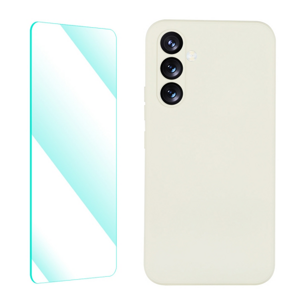 ENKAY 59424
ENKAY SET Silikónový obal a 2D sklo Samsung Galaxy A54 5G béžový
