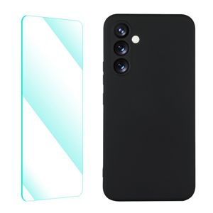 ENKAY 59425
ENKAY SET Silikónový obal a 2D sklo Samsung Galaxy A54 5G čierny