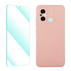 ENKAY 59430
ENKAY SET Silikónový obal a 2D sklo Xiaomi Redmi 12C ružový