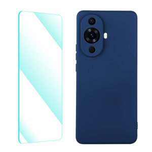 ENKAY 60344
ENKAY SET Silikónový obal a 2D sklo Huawei nova 11 modrý