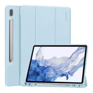 ENKAY 61598
ENKAY LEATHER Zaklápací obal pre Samsung Galaxy Tab S9 modrý