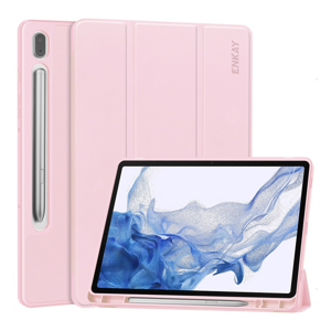 ENKAY 61599
ENKAY LEATHER Zaklápací obal pre Samsung Galaxy Tab S9 ružový