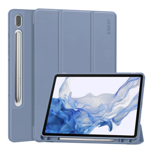 ENKAY 61600
ENKAY LEATHER Zaklápací obal pre Samsung Galaxy Tab S9 fialový