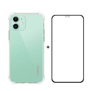 ENKAY 25445
ENKAY Priehľadný obal + 3D sklo Apple iPhone 12 mini