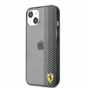 FEHCP13MUYEK Ferrari Gradient Transparent Zadní Kryt pro iPhone 13 Black