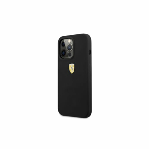 Ferrari case for iPhone 13 Pro / 13 6,1" FESSIHMP13LBK black hardcase Silicone MagSafe