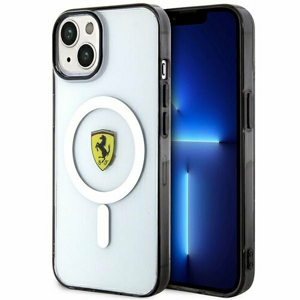 Ferrari case for iPhone 14 Plus 6,7" FEHMP14MURKT transparent hardcase Magsafe Transparent
