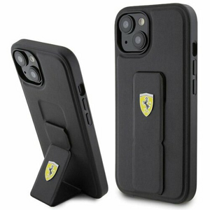 Ferrari case for iPhone 15 6,1" FEHCP15SGSPSIK HC GRIP STAND PU