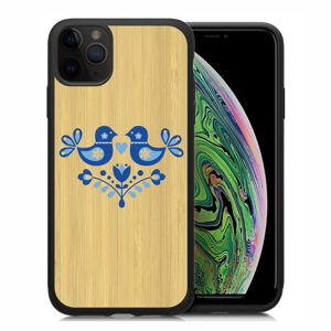 23799
BAMBOO Drevený kryt Apple iPhone 11 Pro FOLK (076)