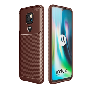 24339
BEETLE TPU obal Motorola Moto G9 Play / E7 Plus hnedý