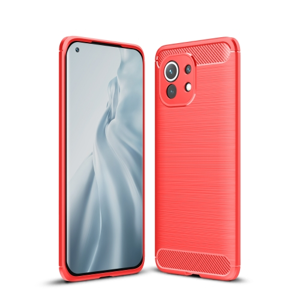 28647
FLEXI TPU Kryt Xiaomi Mi 11 červený