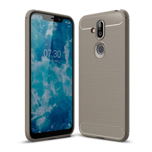 12735
FLEXI TPU obal Nokia 7.1 Plus / X7 šedý