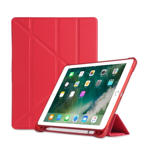 PROTEMIO 33300
LEATHER Zaklápací obal Apple iPad 9.7 (2018 / 2017) / tablet Air (1 / 2) červený
