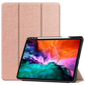 31009
LEATHER Zaklápací obal Apple iPad Pro 12.9 2021 ružový