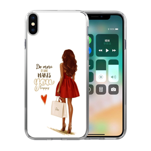 23286
MY ART obal Apple iPhone X / XS RED DRESS (137)