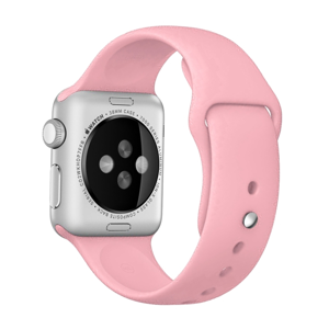 PROTEMIO 24919
RUBBER Remienok Apple Watch Ultra (49mm) / 9 / 8 / 7 (45mm) / 6 / SE / 5 / 4 (44mm) / 3 / 2 / 1 (42mm) ružový