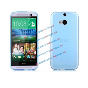 972
Silikónový obal HTC One M8 modrý