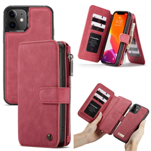 PROTEMIO 24806
WALLET Ochranný kryt s peňaženkou 2v1 pre Apple iPhone 12 mini červený